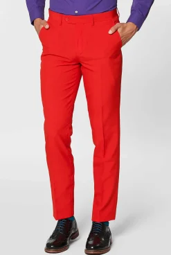 OppoSuits Red Devil|Heren Vrijgezellenfeest Pakken|Trouwpakken