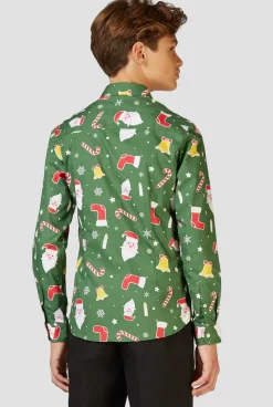 OppoSuits Santaboss| Casual Overhemden|Kerst Overhemden