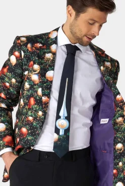 OppoSuits Shine Pine|Heren Kerstpakken
