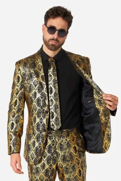 OppoSuits Shiny Snake|Heren Halloweenpakken|Vrijgezellenfeest Pakken