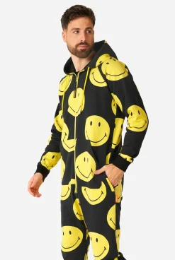 OppoSuits Smiley Original®|DAMES Effen Gekleurde Onesies|Onesies Met Print