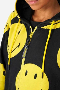 OppoSuits Smiley Original®|DAMES Effen Gekleurde Onesies|Onesies Met Print