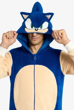 OppoSuits Sonic the Hedgehog™|DAMES Karakter Onesies|Effen Gekleurde Onesies