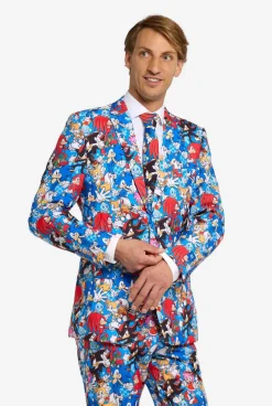 OppoSuits Sonic the Hedgehog™|Heren Halloweenpakken|Vrijgezellenfeest Pakken