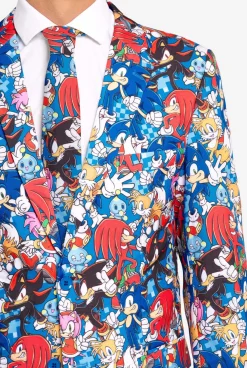 OppoSuits Sonic the Hedgehog™|Heren Halloweenpakken|Vrijgezellenfeest Pakken