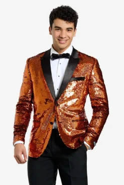 OppoSuits Splendid Sequins|Heren Examen Smokings|Pailletten Smokings