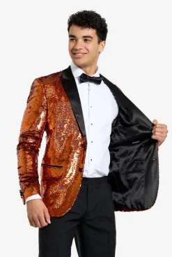 OppoSuits Splendid Sequins|Heren Examen Smokings|Pailletten Smokings
