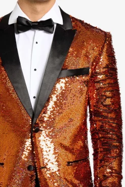 OppoSuits Splendid Sequins|Heren Examen Smokings|Pailletten Smokings