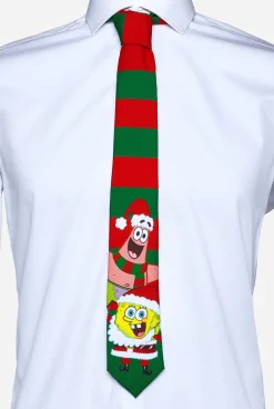 OppoSuits Spongebob™ Tie - Christmas| Stropdassen