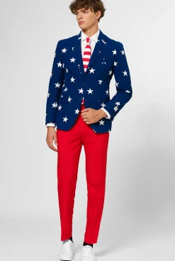 OppoSuits Stars and Stripes|Heren Trouwpakken