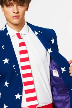 OppoSuits Stars and Stripes|Heren Trouwpakken