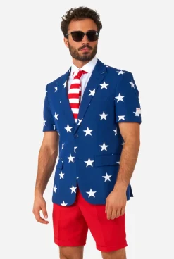 OppoSuits Stars and Stripes|Heren Zomer Pakken|Zomer Pakken