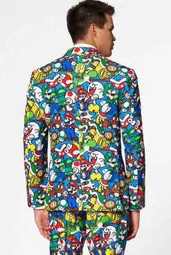 OppoSuits Super Mario™|Heren Halloweenpakken|Vrijgezellenfeest Pakken