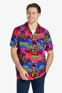 OppoSuits TMNT™ Dude!|Heren Zomer Overhemden|Hawaii Shirts