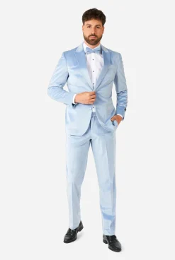 OppoSuits Vintage Blue Velvet|Heren Kerst Smokings