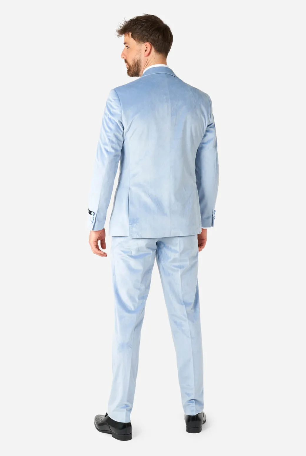 OppoSuits Vintage Blue Velvet|Heren Kerst Smokings