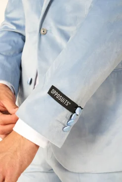 OppoSuits Vintage Blue Velvet|Heren Kerst Smokings