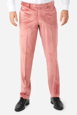 OppoSuits Vintage Pink Velvet|Heren Kerst Smokings