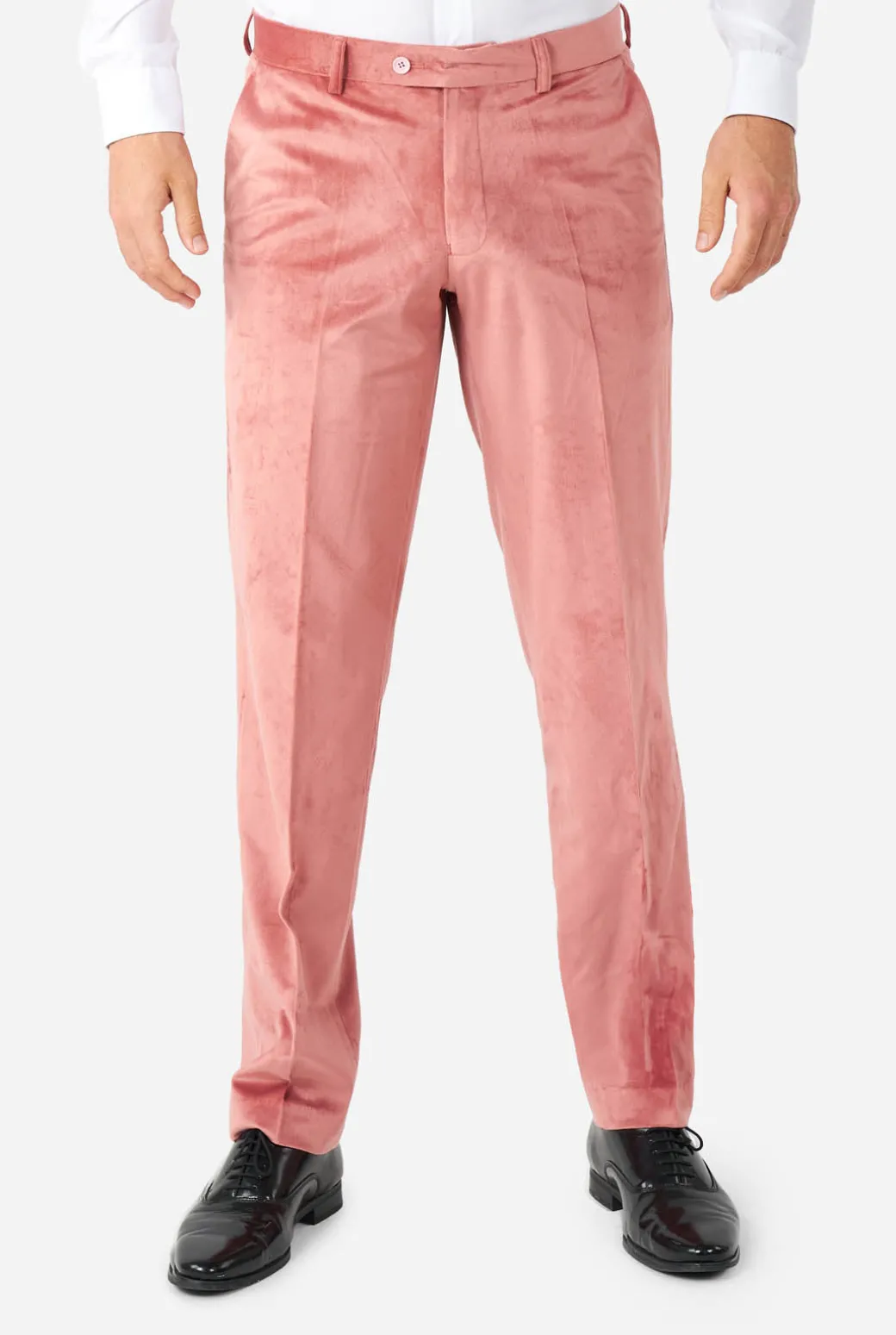 OppoSuits Vintage Pink Velvet|Heren Kerst Smokings