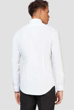 OppoSuits White Knight|Heren Effen Gekleurde Overhemden
