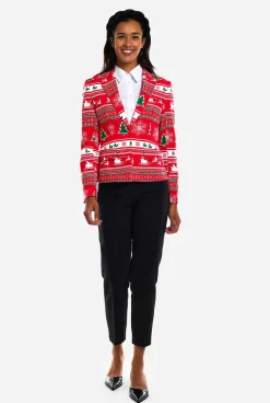 OppoSuits Winter Woman|DAMES Kerstblazers