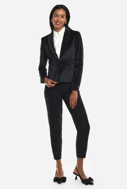 OppoSuits Womens Dinner Jacket - Black|DAMES Dinner Jackets|Kerstblazers