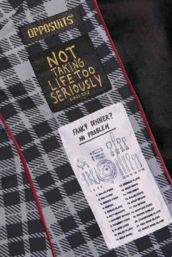 OppoSuits Womens Dinner Jacket - Burgundy|DAMES Dinner Jackets|Kerstblazers