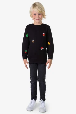 OppoSuits X-Mas Icons - Black| Sweaters
