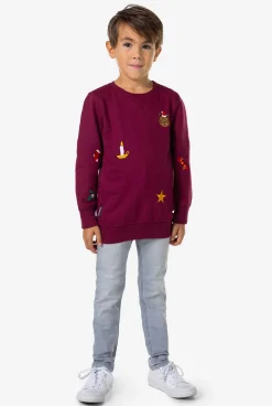 OppoSuits X-Mas Icons - Burgundy| Sweaters