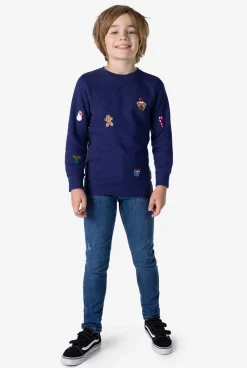 OppoSuits X-Mas Icons - Navy| Sweaters
