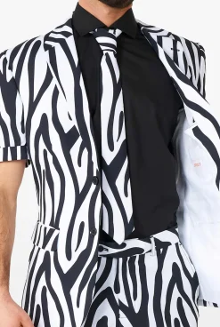OppoSuits Zazzy Zebra|Heren Zomer Pakken|Zomer Pakken